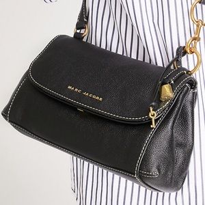 Black Leather Authentic Marc Jacobs Purse